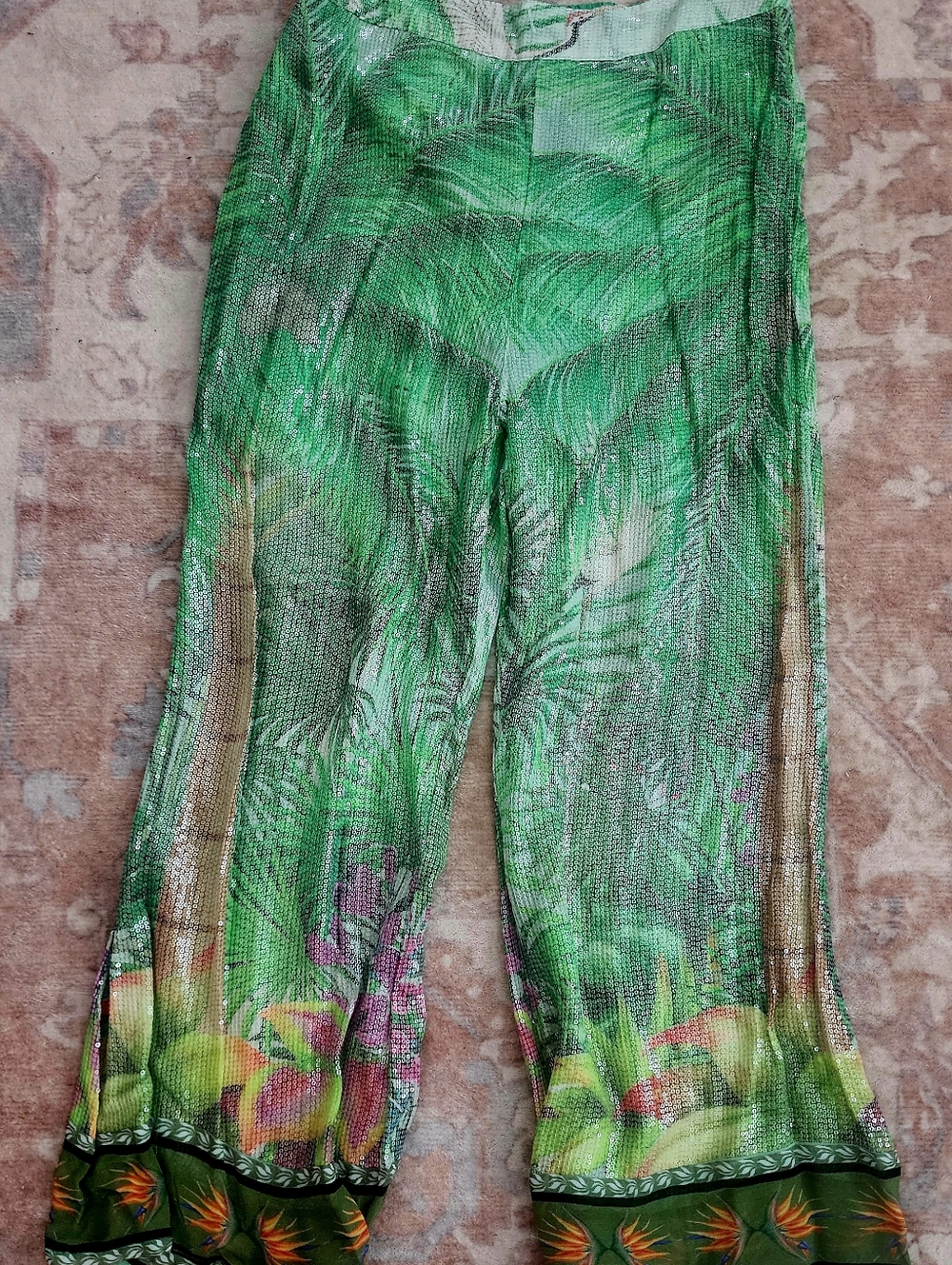 Sequin Tropical Pants AMERICA AND BEYOND